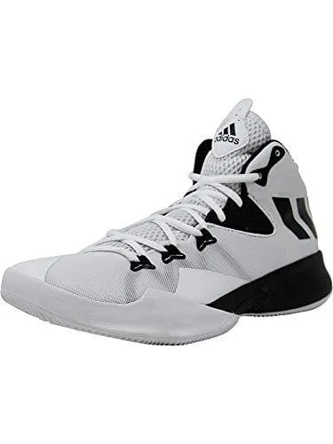adidas Men's Dual Threat 2017 White/Core Black/White 9 D US