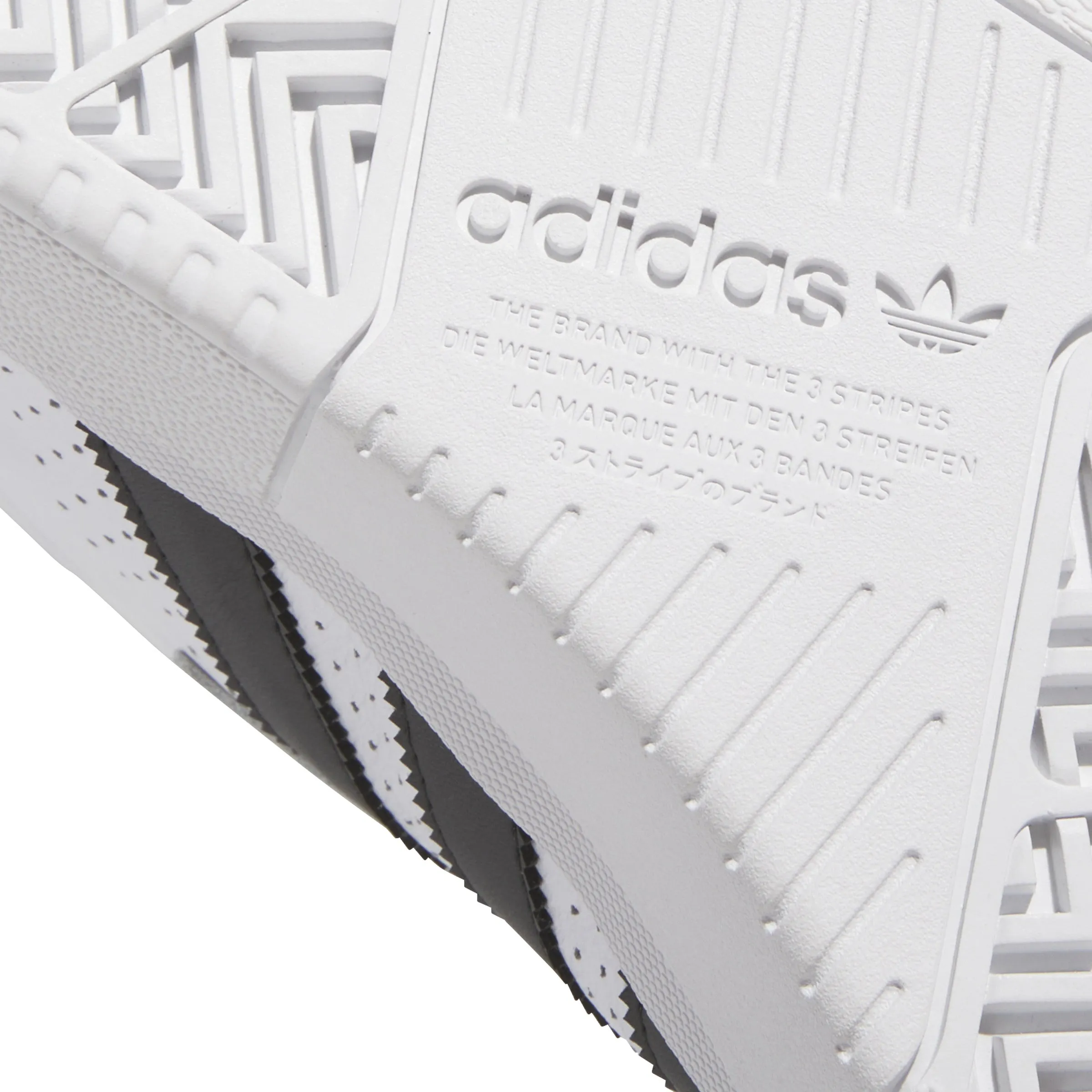 Adidas - Tyshawn in Cloud White/Core Black/Gold Metallic
