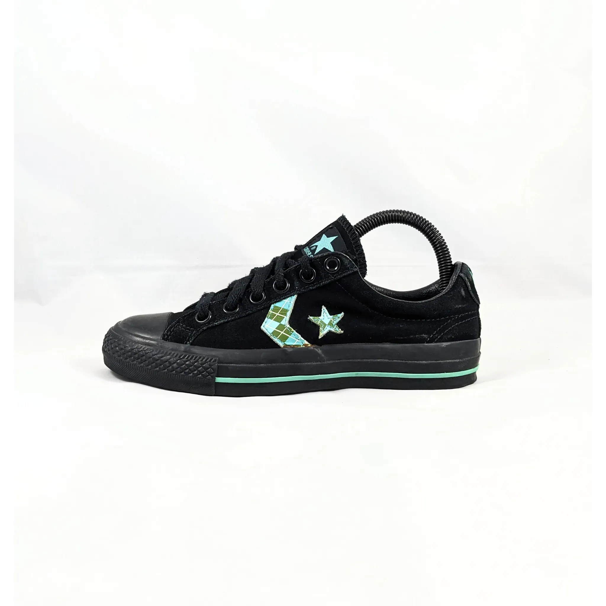 Converse Black Sneakers Moon Star