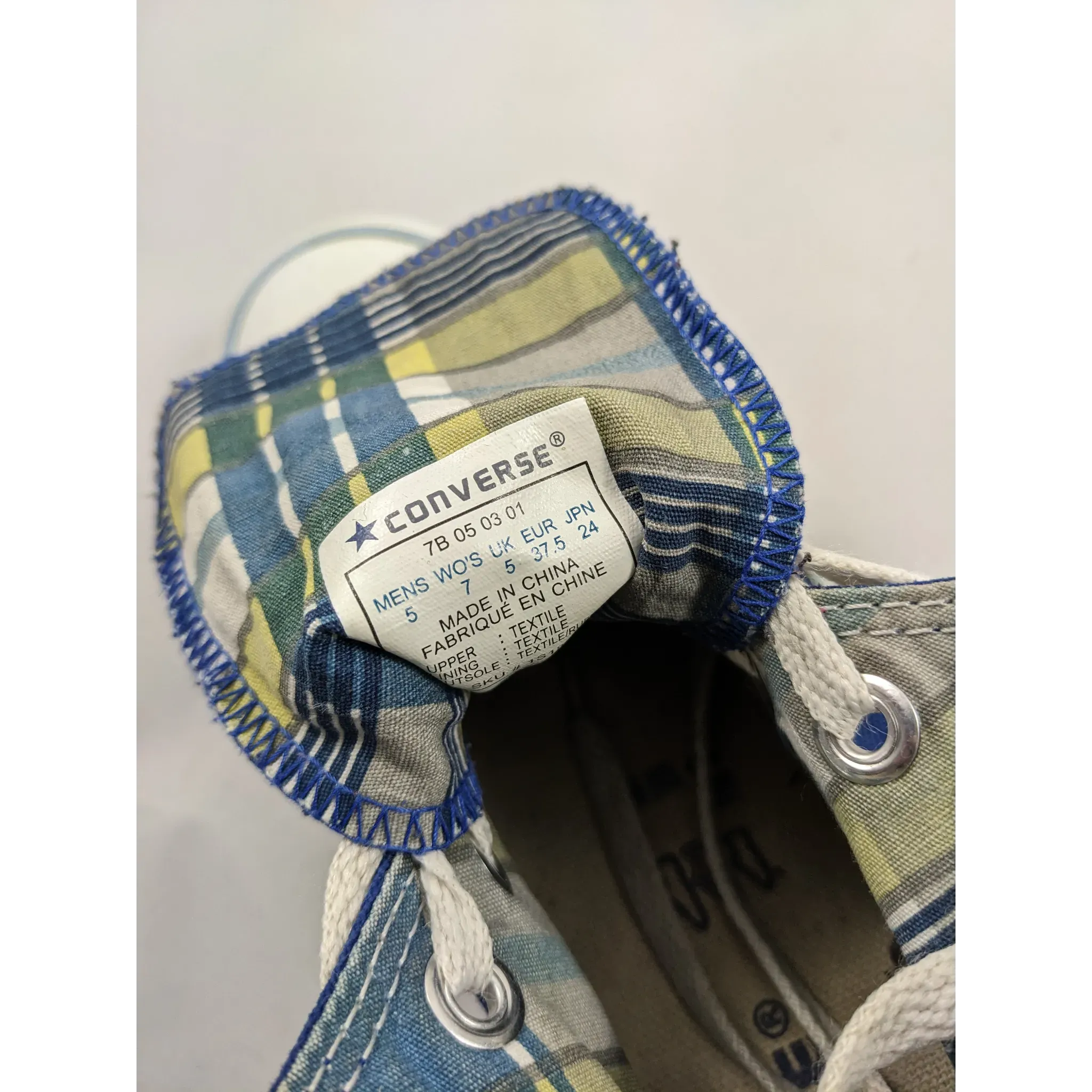 Converse Blue Hightops
