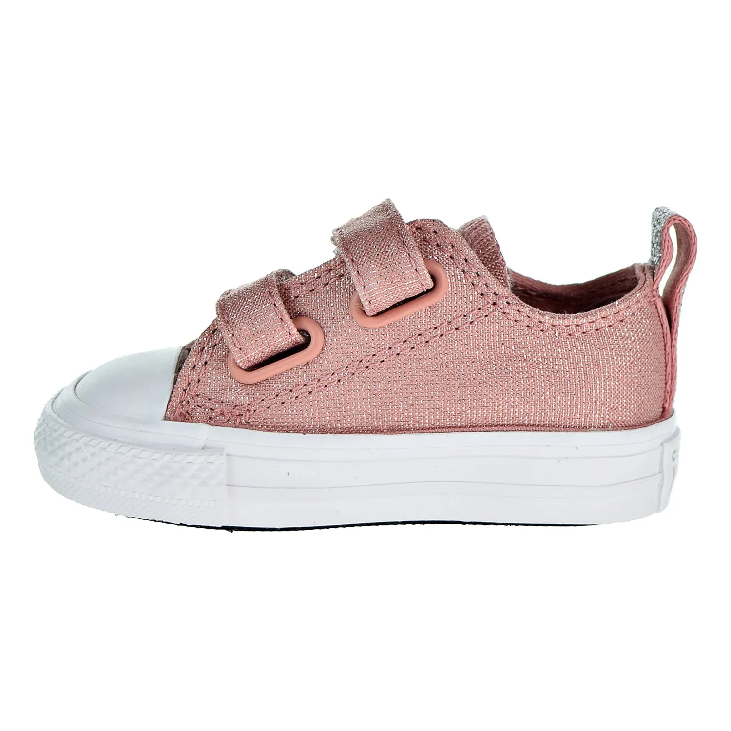Converse Chuck Taylor All Star 2V OX Toddlers Shoes Rust Pink/White