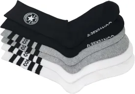 Converse Men's Half Cushion Crew Socks 3-Pack Size 6-12 (Assorted)