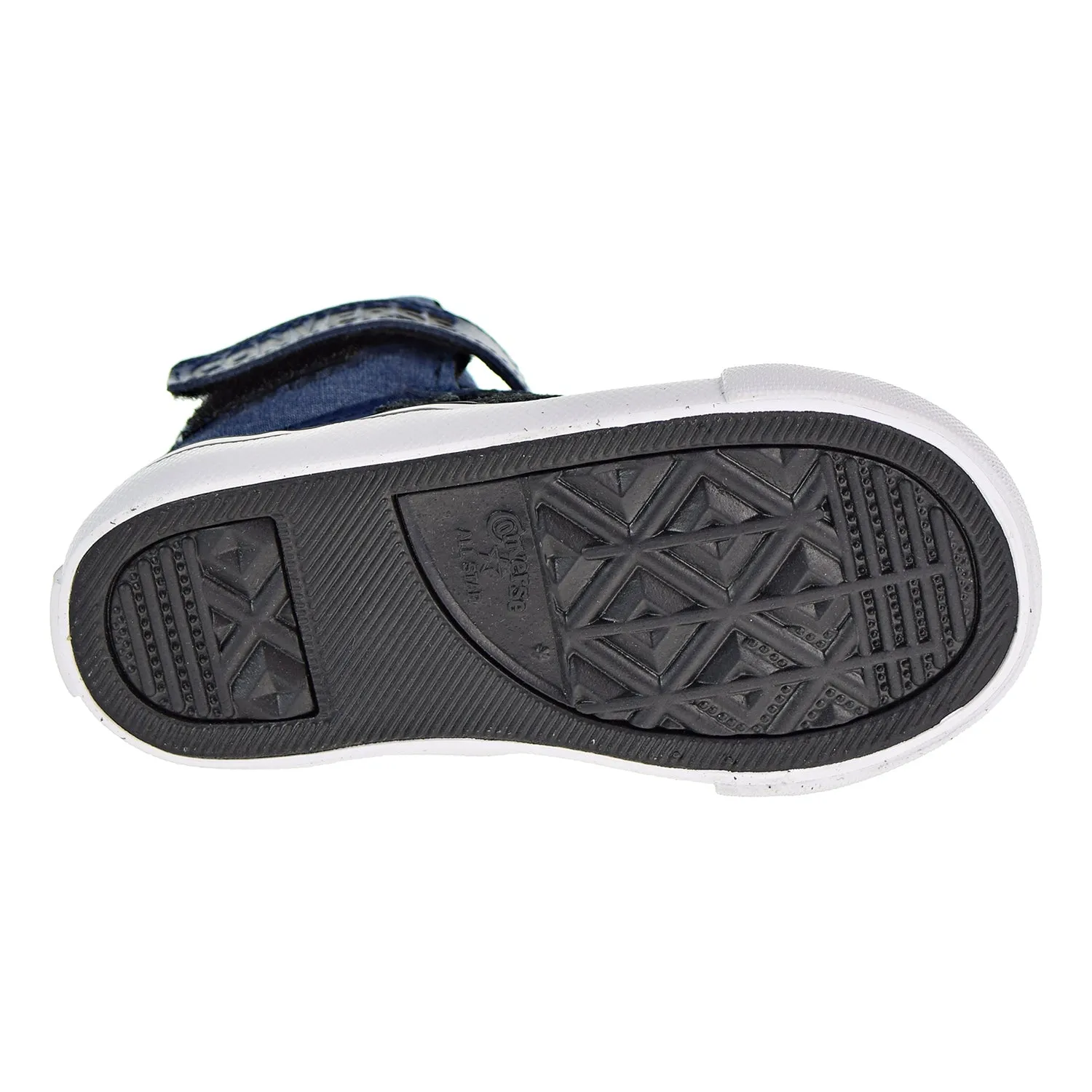Converse Pro Blaze Strap HI Toddlers Shoes Navy/Black/White