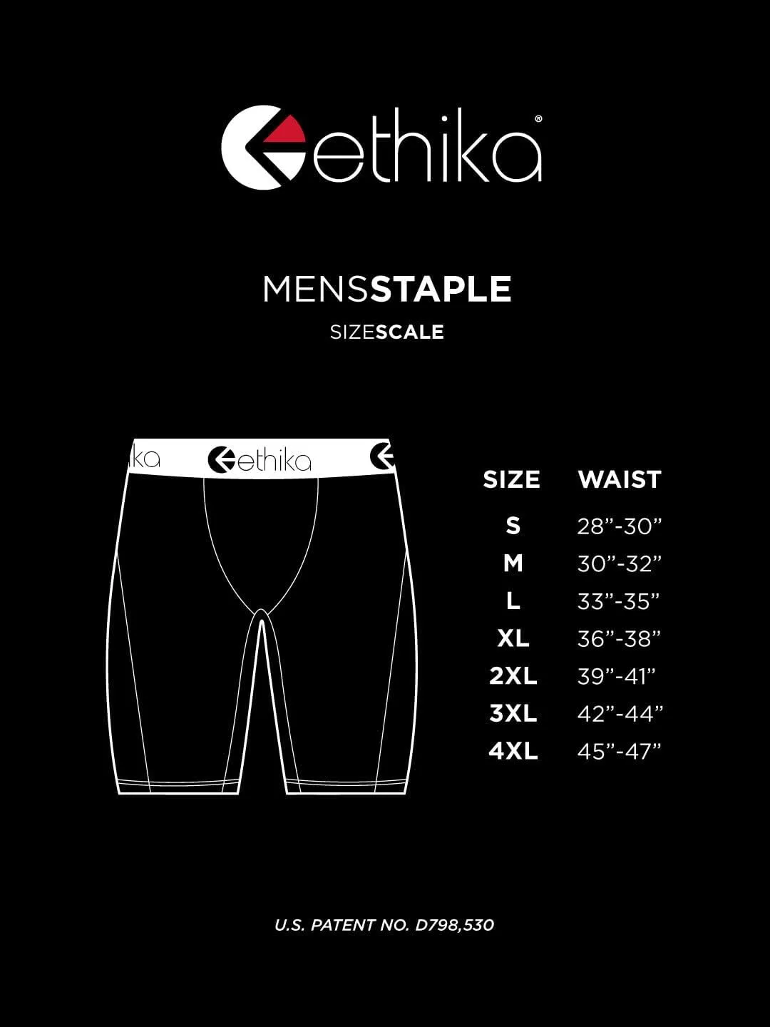Ethika Mens Staple Boxer Brief | Triste Tigre