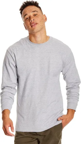 Hanes Men's Beefy Long Sleeve Shirt, 1 or 2 Pack