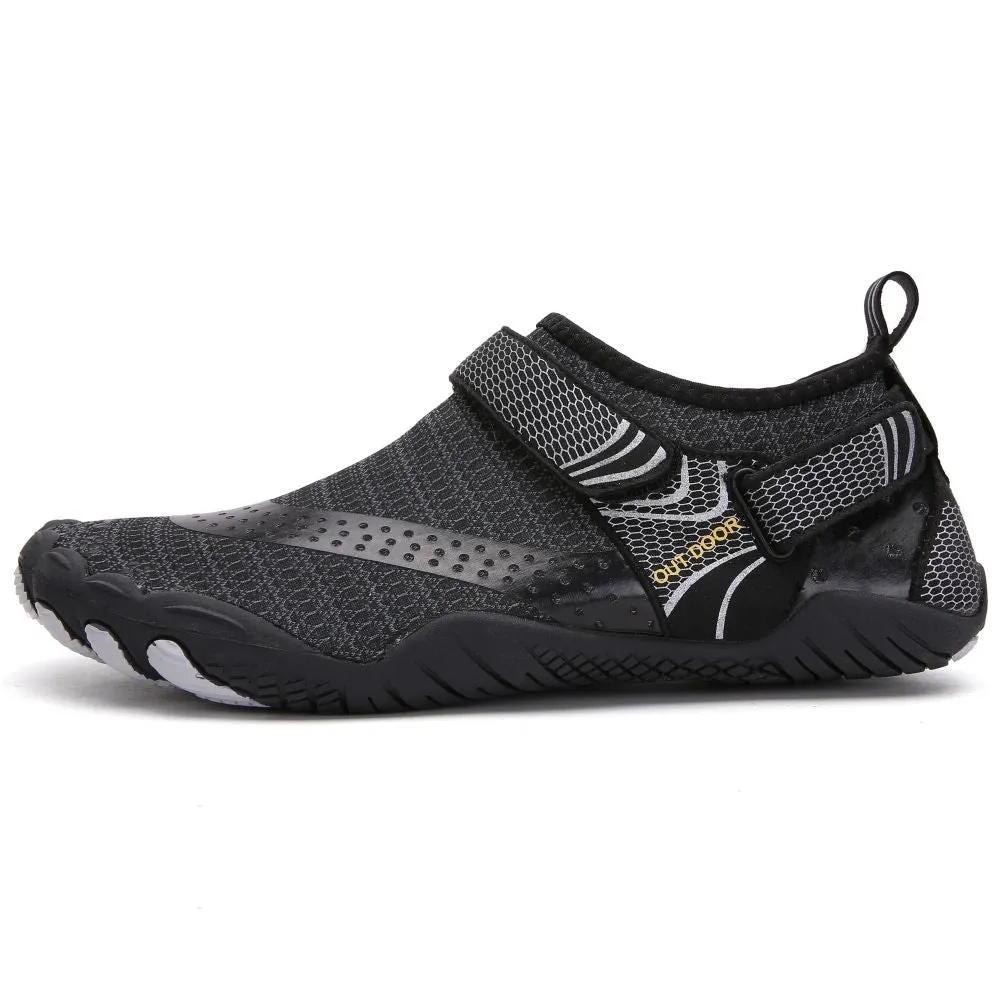 Men’s & Women’s Water Shoes Barefoot Quick Dry Aqua Sports - Black Size EU36 = US3.5