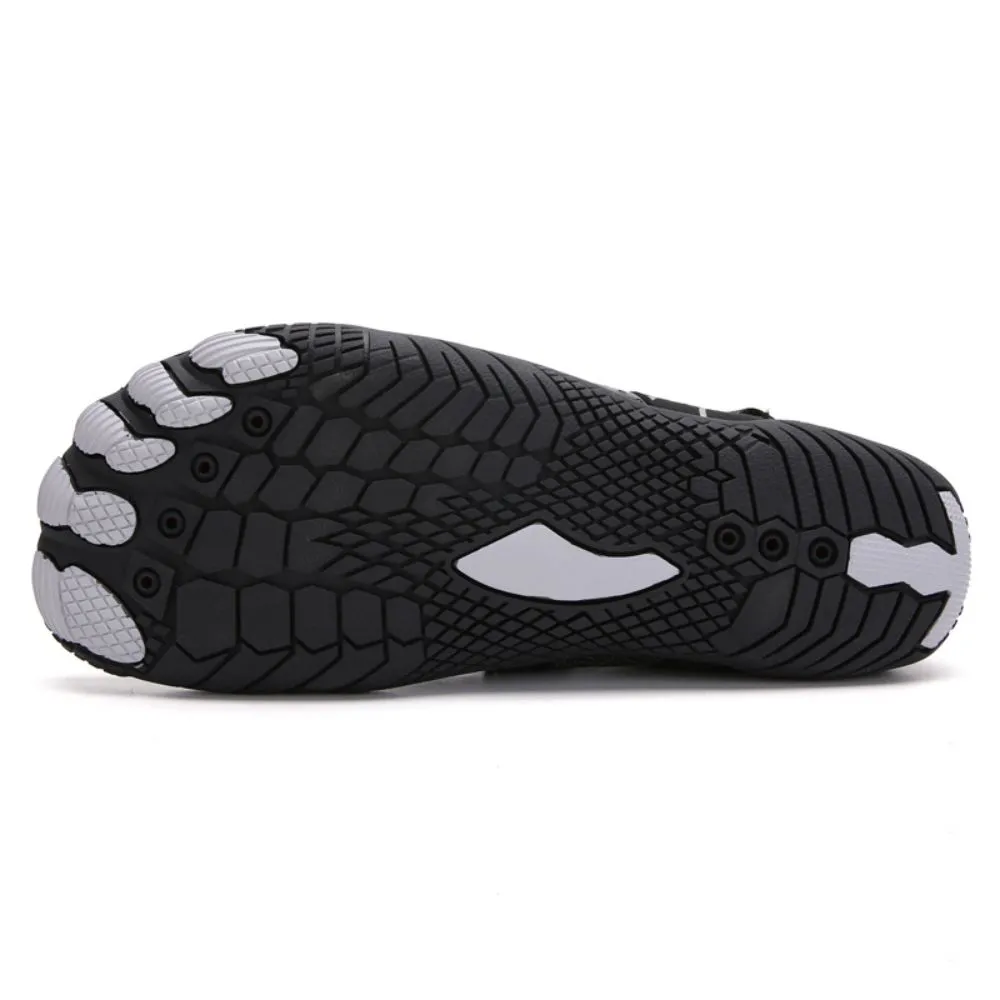 Men’s & Women’s Water Shoes Barefoot Quick Dry Aqua Sports - Black Size EU36 = US3.5