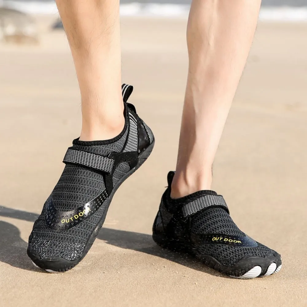 Men’s & Women’s Water Shoes Barefoot Quick Dry Aqua Sports - Black Size EU36 = US3.5