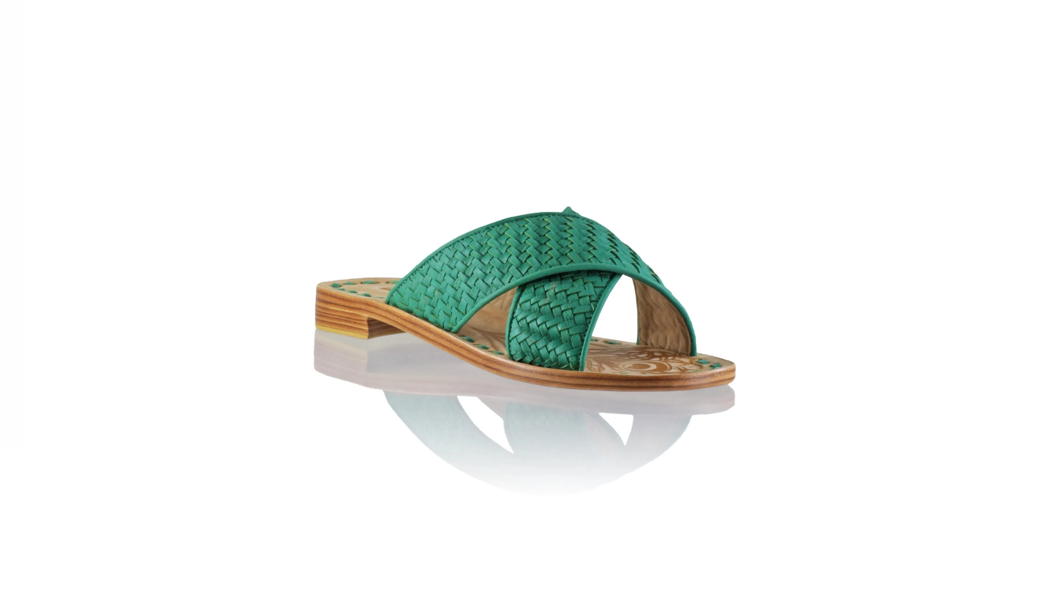 Petra No Strap 20mm Flat - Emerald