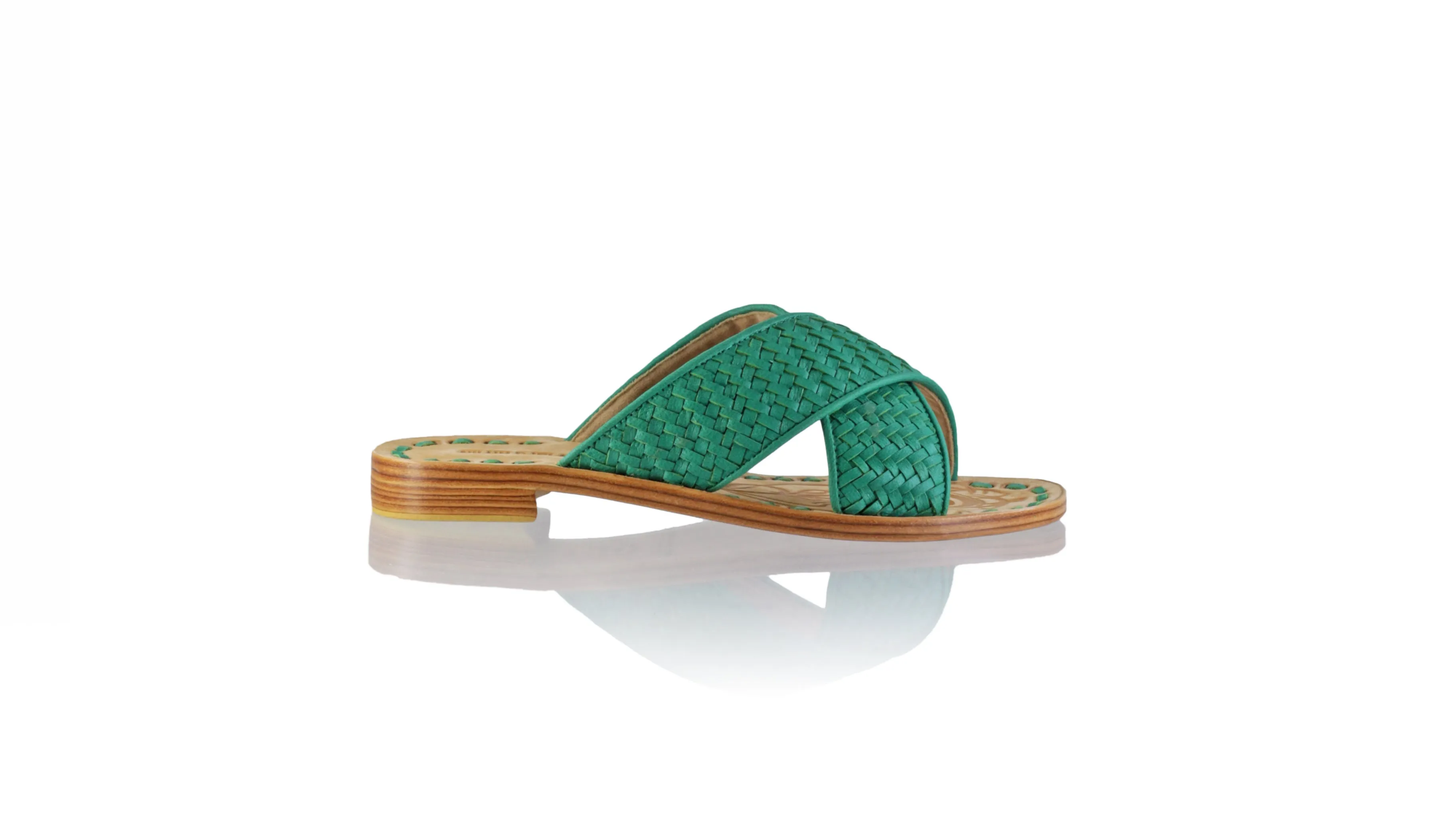 Petra No Strap 20mm Flat - Emerald