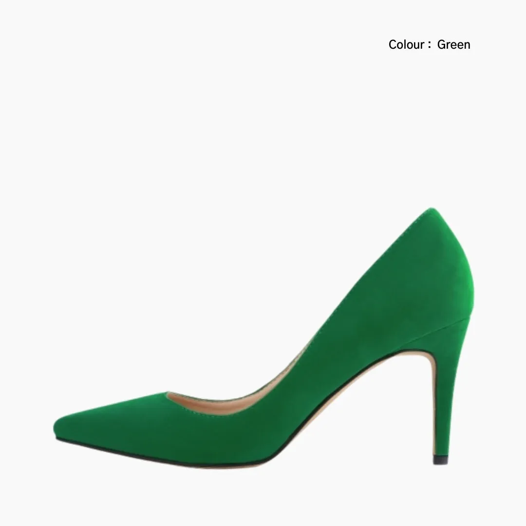 Pointed Toe, Slip-On Wedding Heels