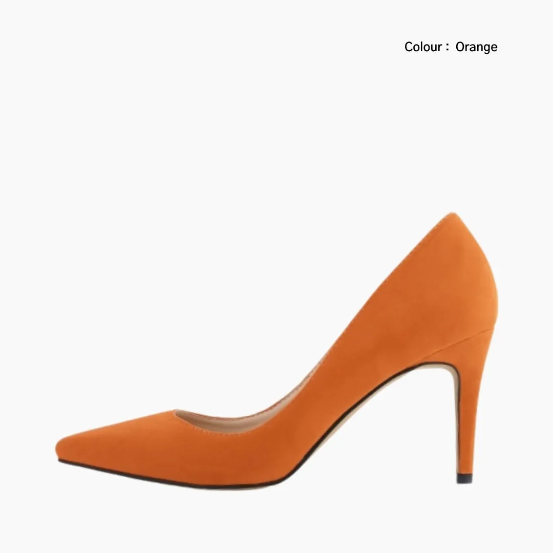 Pointed Toe, Slip-On Wedding Heels