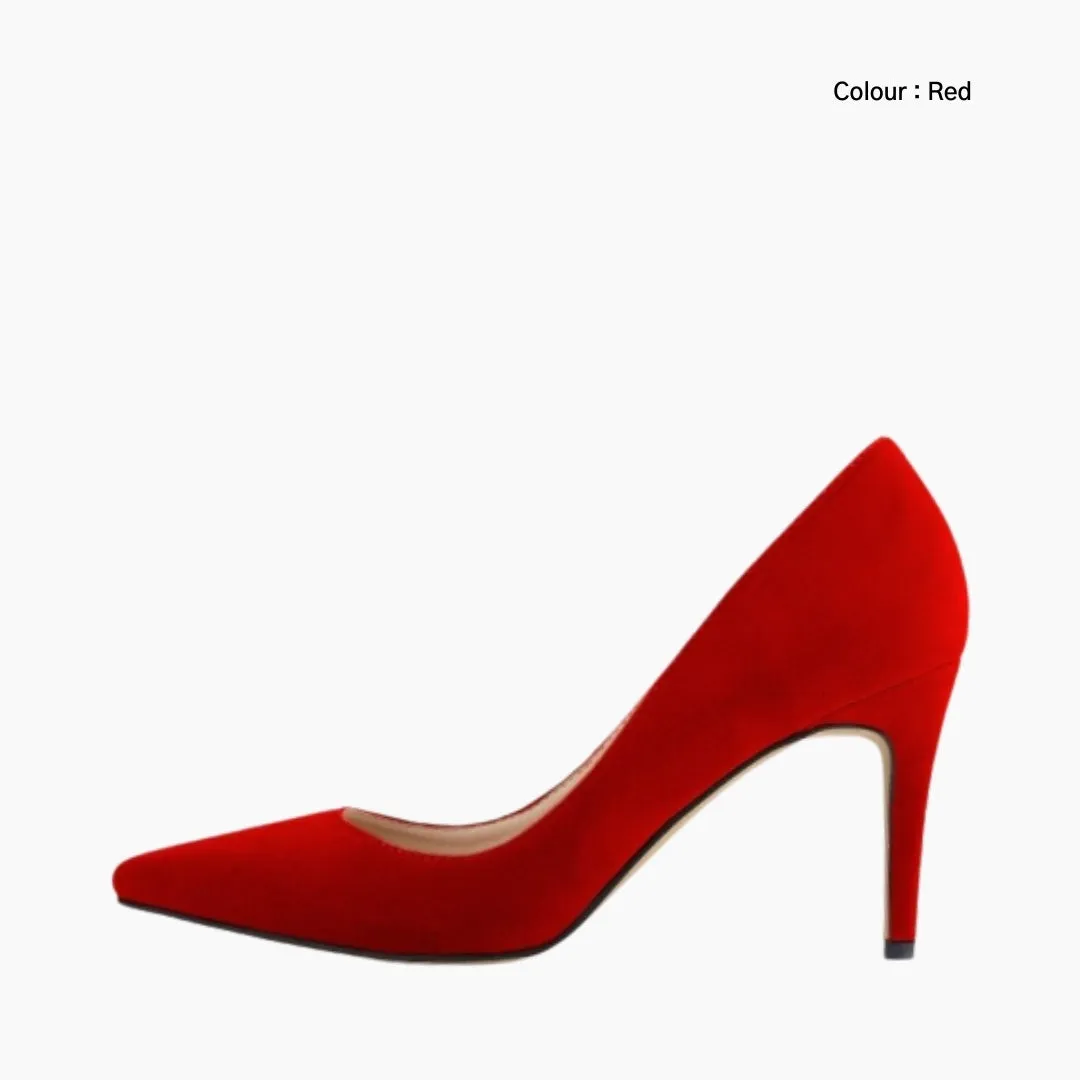 Pointed Toe, Slip-On Wedding Heels