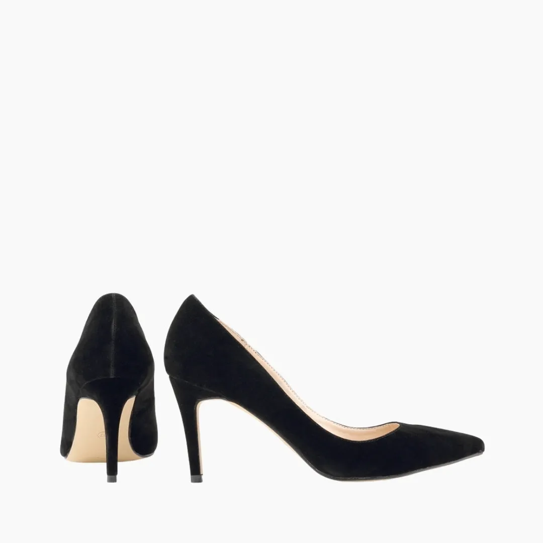 Pointed Toe, Slip-On Wedding Heels