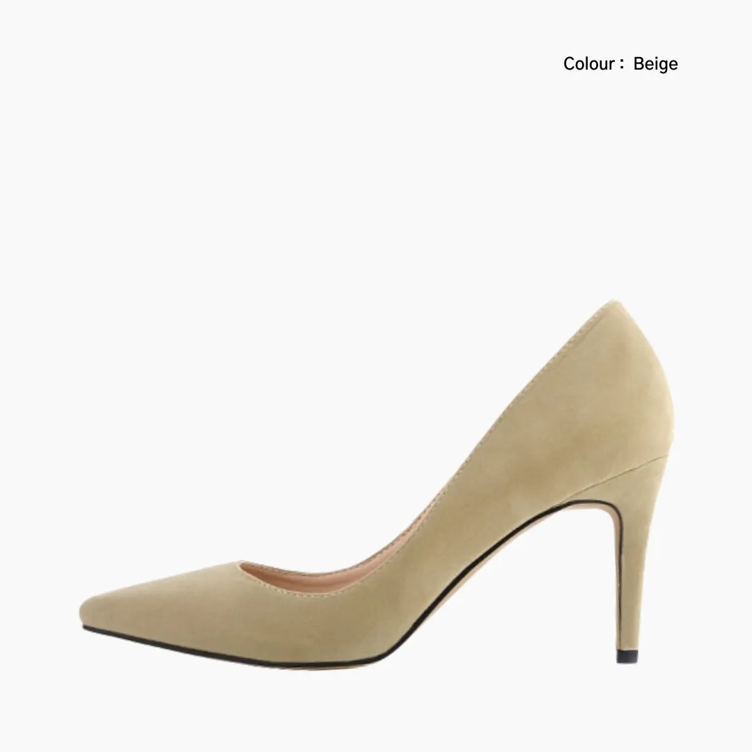Pointed Toe, Slip-On Wedding Heels