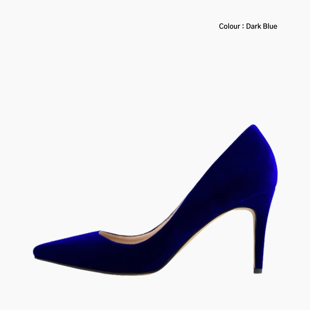 Pointed Toe, Slip-On Wedding Heels
