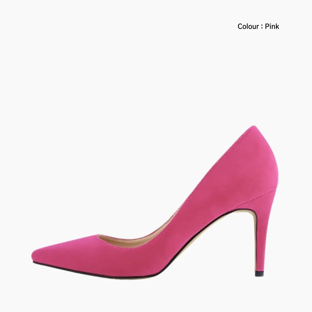 Pointed Toe, Slip-On Wedding Heels