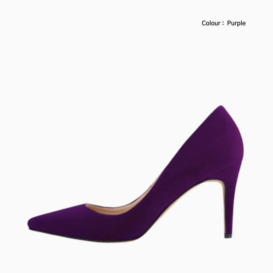 Pointed Toe, Slip-On Wedding Heels