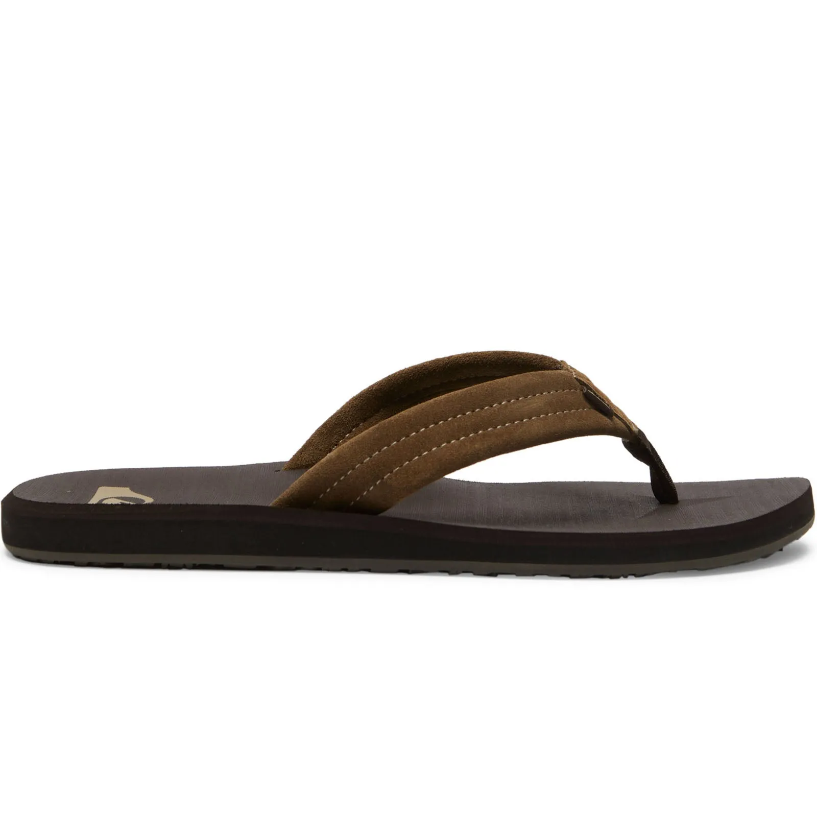Quiksilver Mens Carver Suede Core Sandals Flip Flops