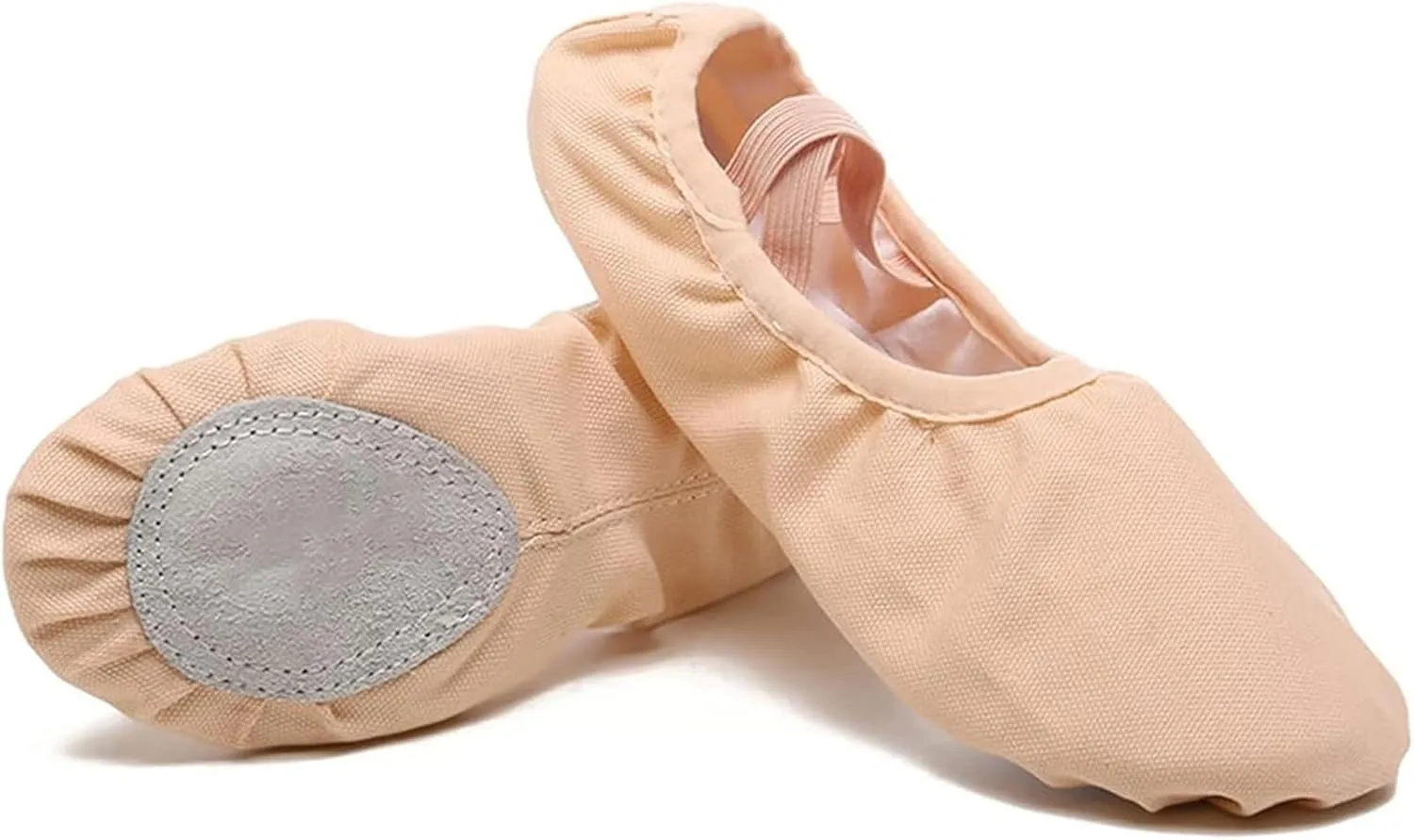 Rosefinch Ballet Shoes for Girls Split Sole Canvas Kids Flat Soft Gymnastics Dancing Slippers