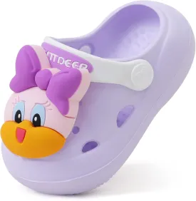 Toddler Girls Garden Clogs Kids Cartoon Beach Slide Sandals(Toddler/Little Kids)