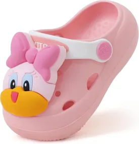 Toddler Girls Garden Clogs Kids Cartoon Beach Slide Sandals(Toddler/Little Kids)