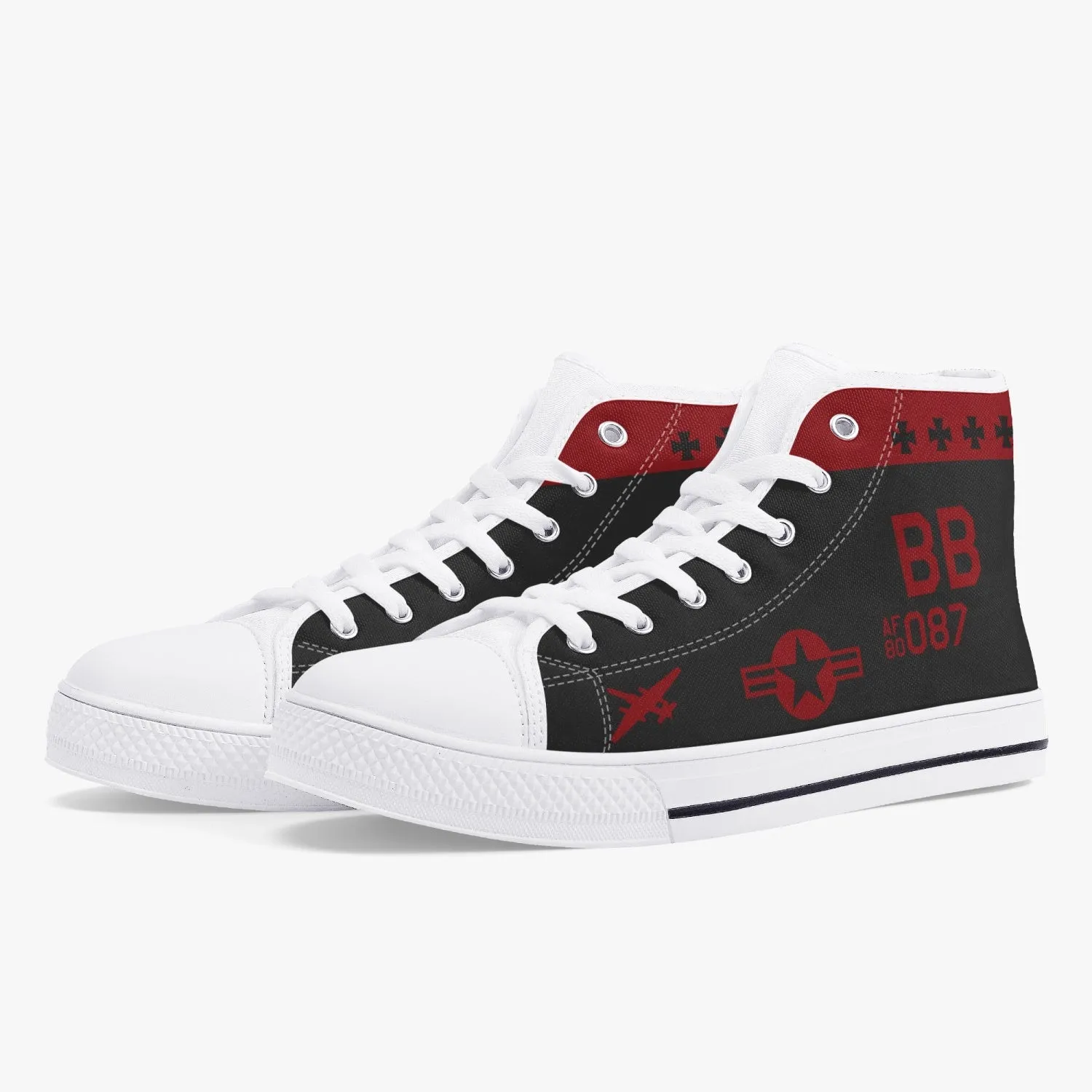 U-2 "Dragon Lady" High Top Canvas shoes