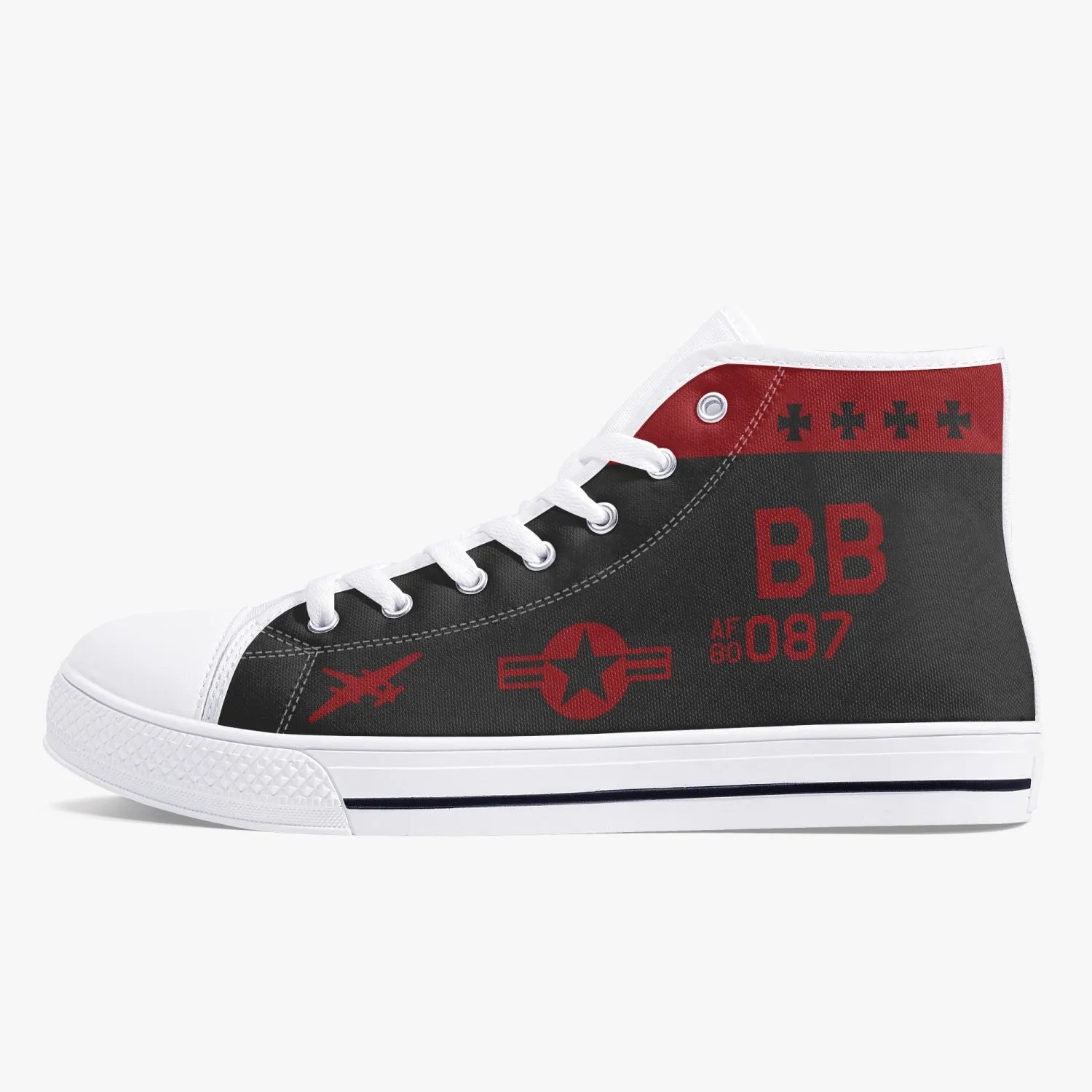 U-2 "Dragon Lady" High Top Canvas shoes