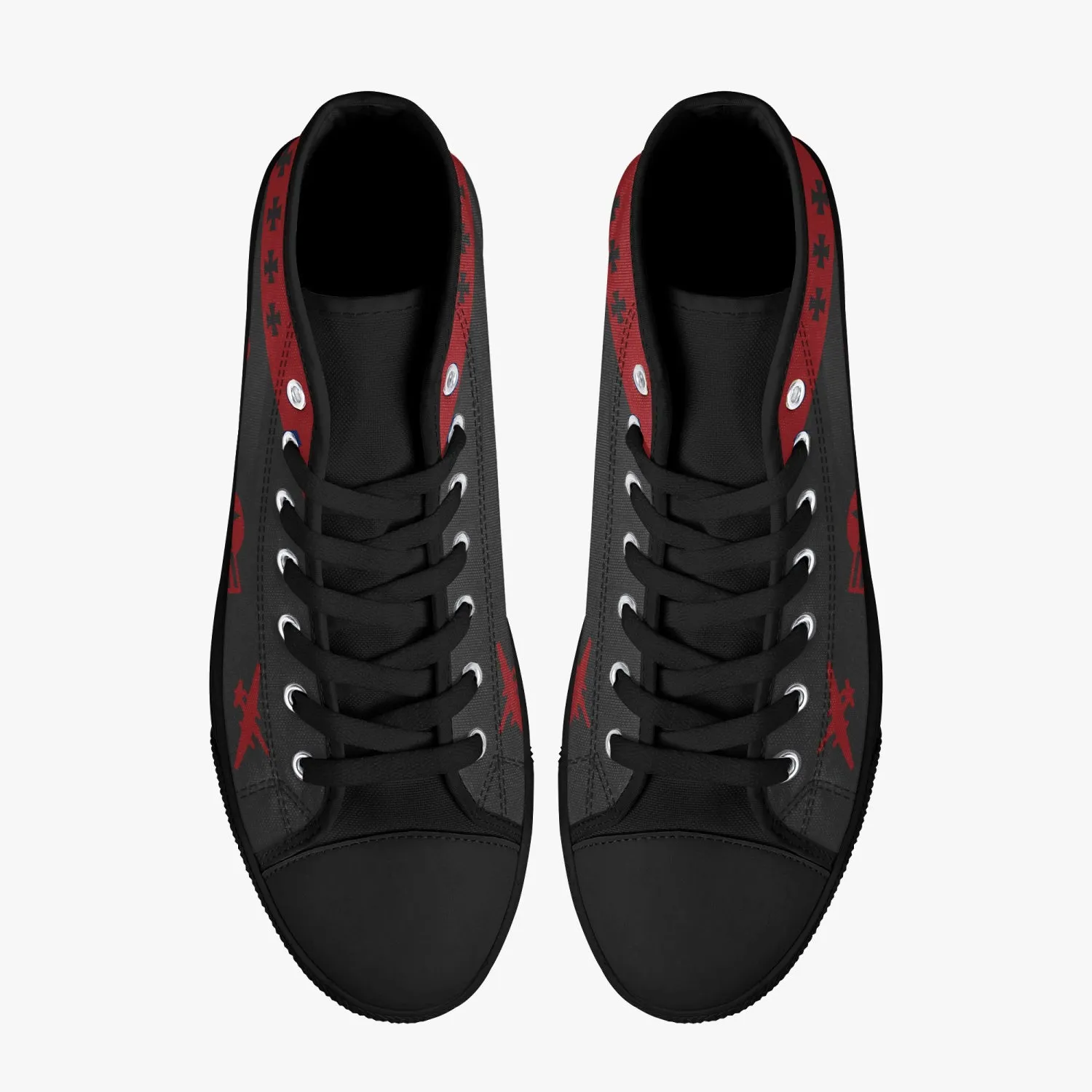U-2 "Dragon Lady" High Top Canvas shoes