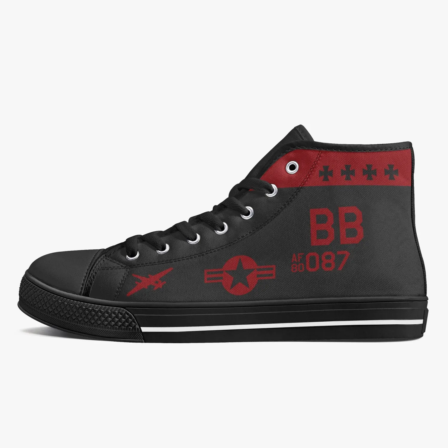 U-2 "Dragon Lady" High Top Canvas shoes