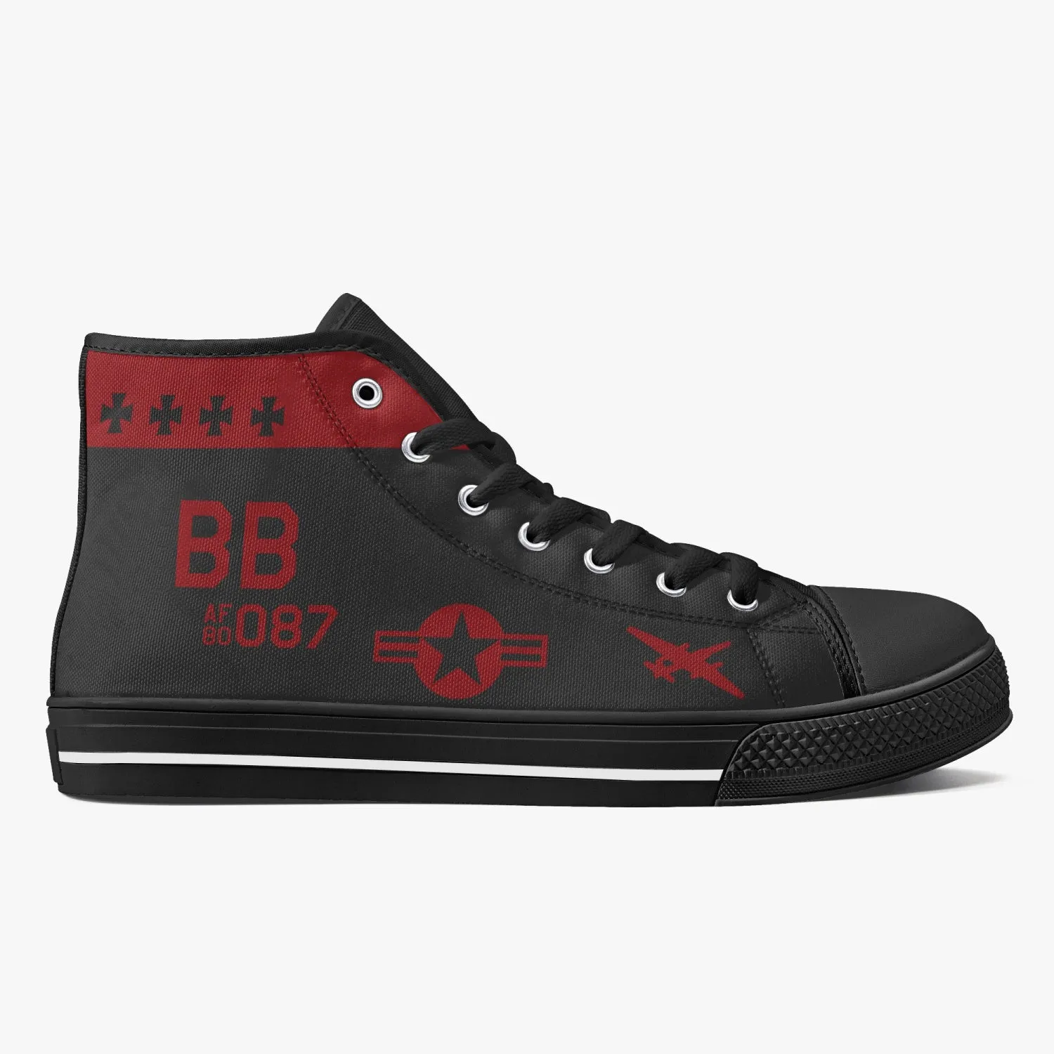 U-2 "Dragon Lady" High Top Canvas shoes