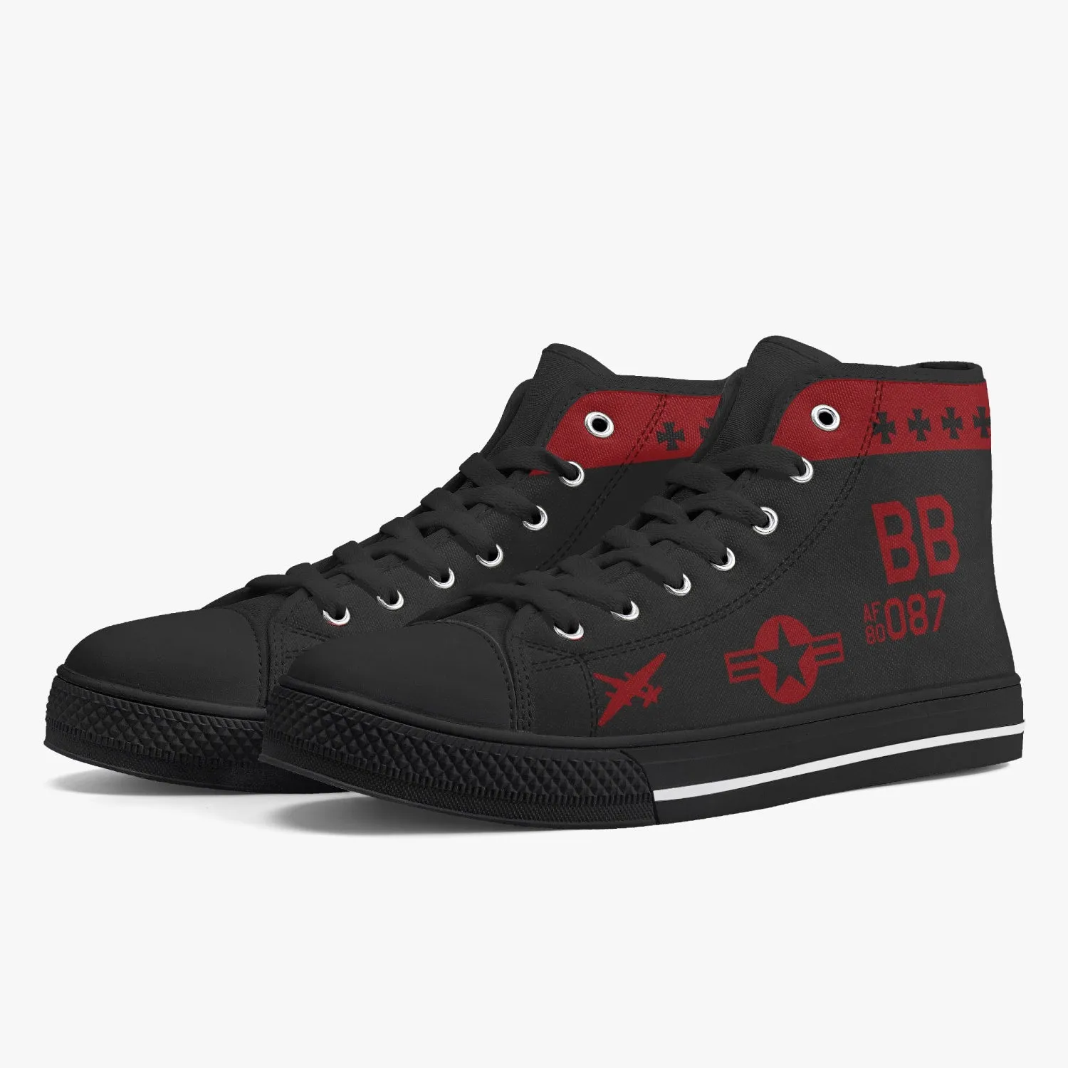 U-2 "Dragon Lady" High Top Canvas shoes