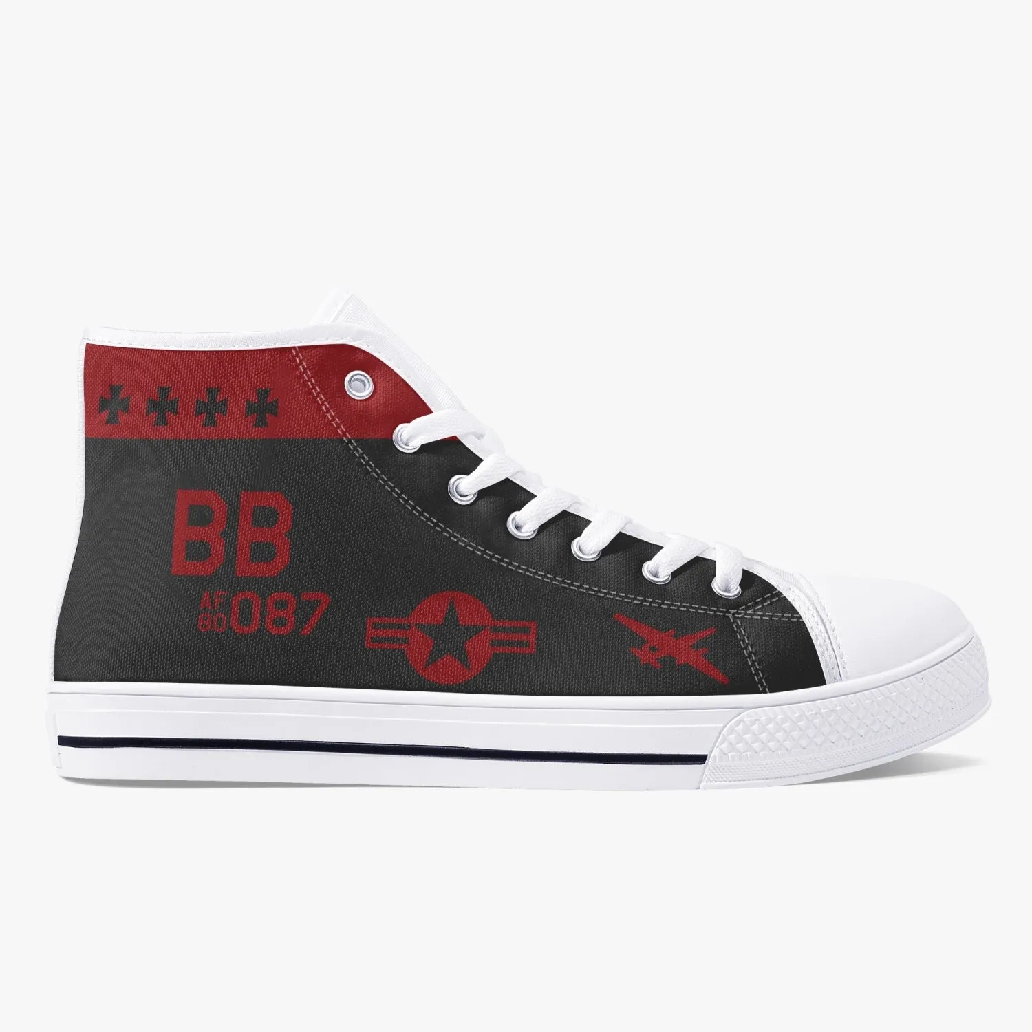 U-2 "Dragon Lady" High Top Canvas shoes