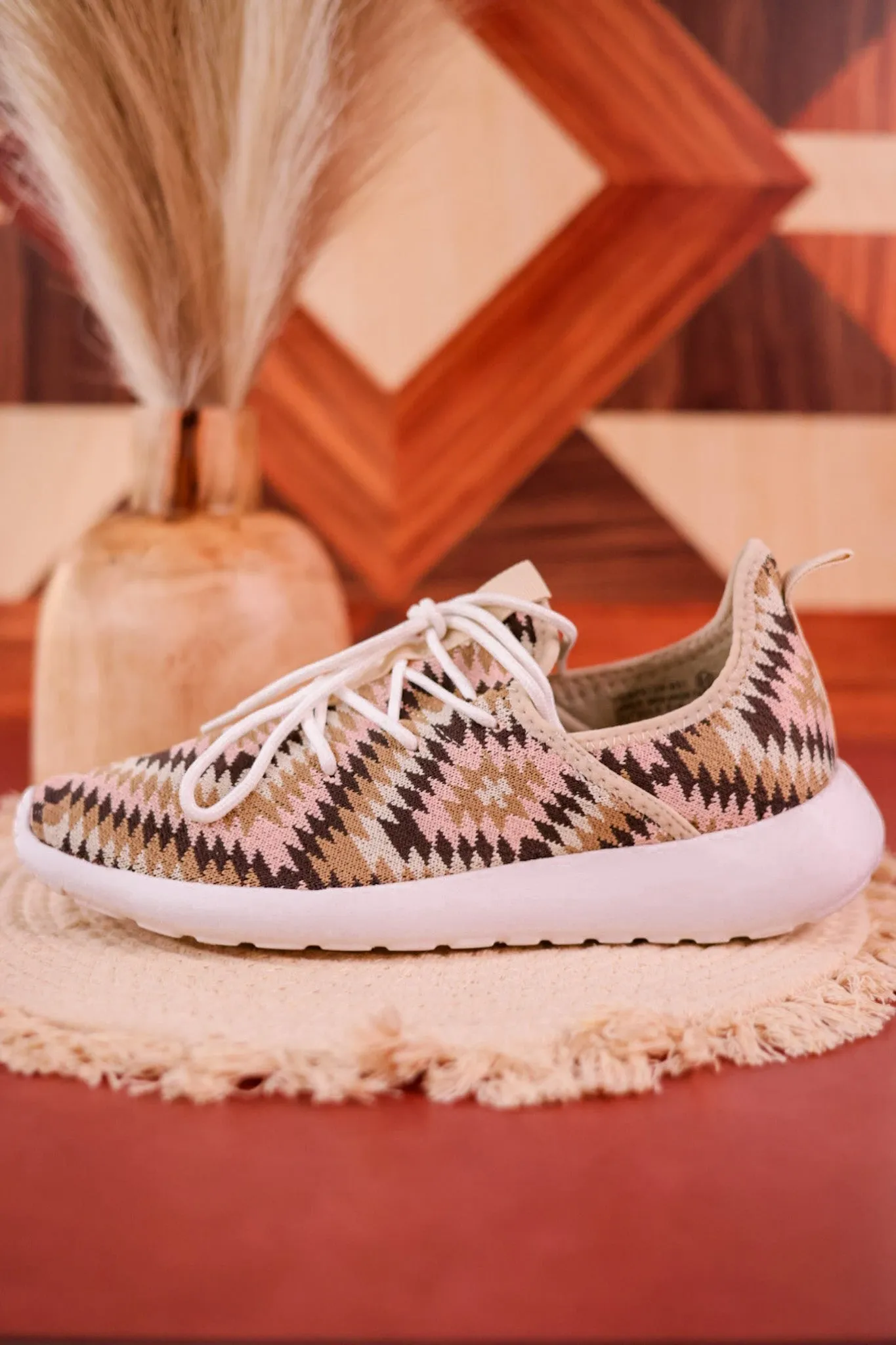 White & Pink Boat Shoes FINAL SALE