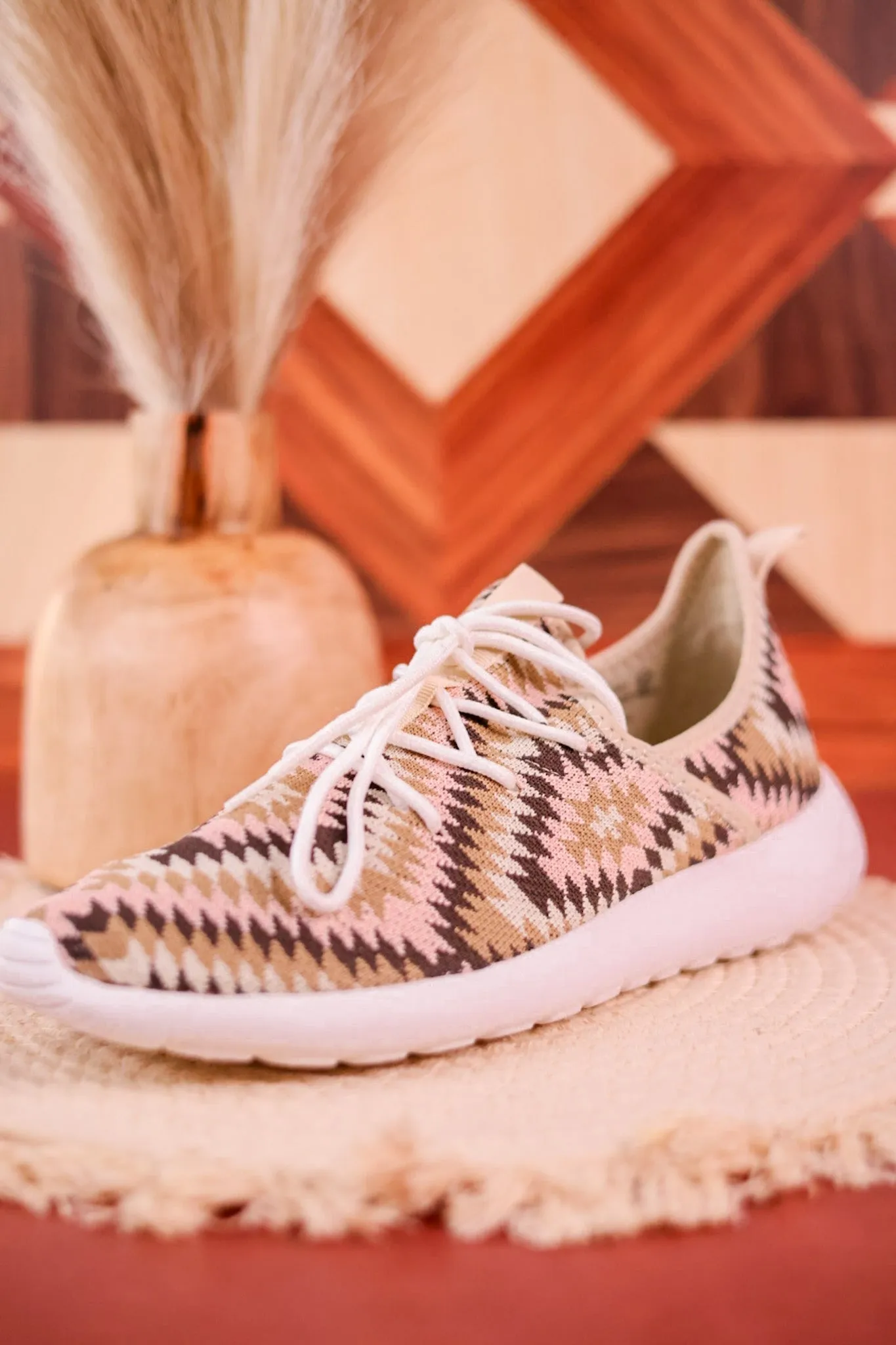 White & Pink Boat Shoes FINAL SALE