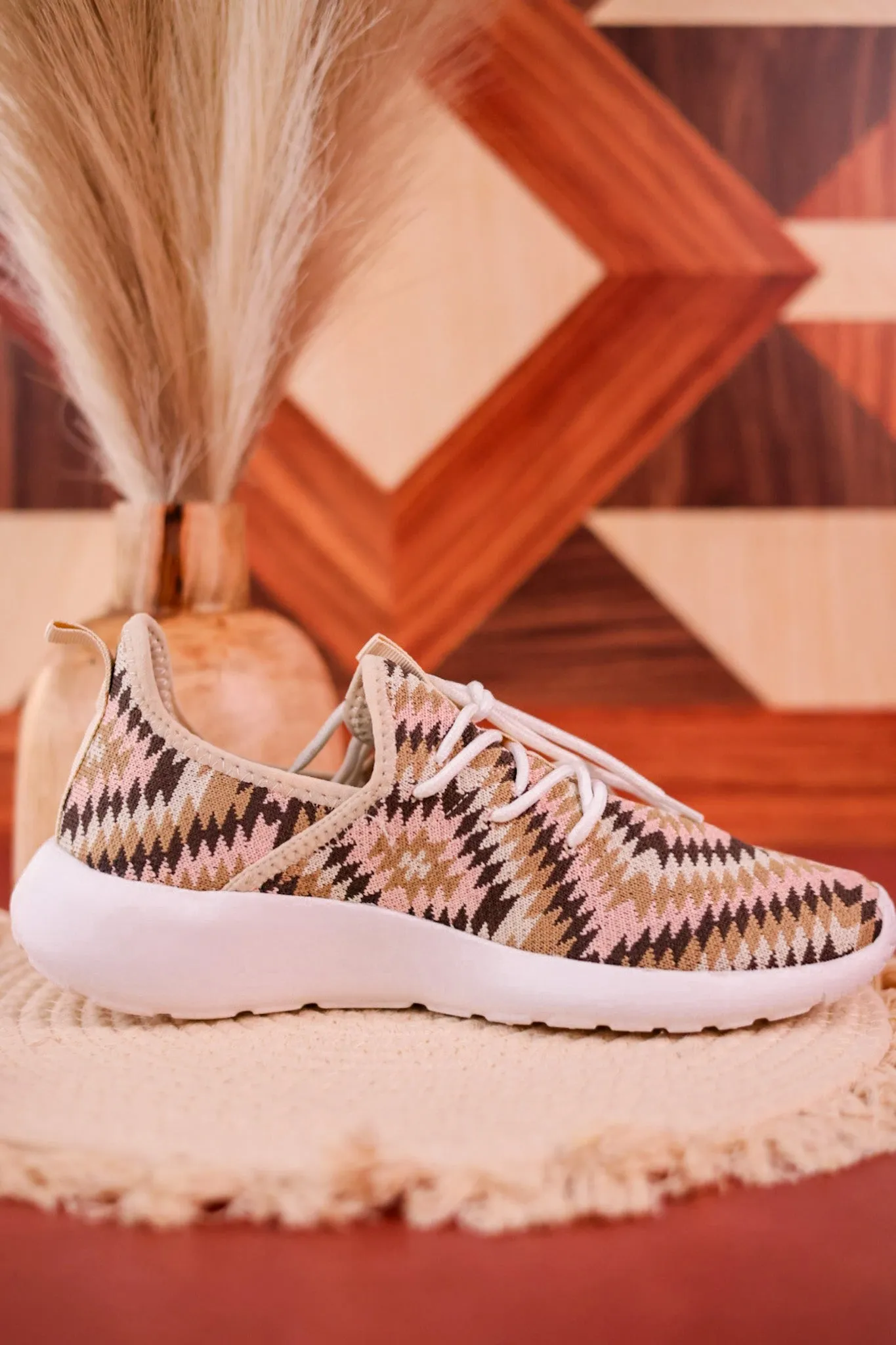 White & Pink Boat Shoes FINAL SALE