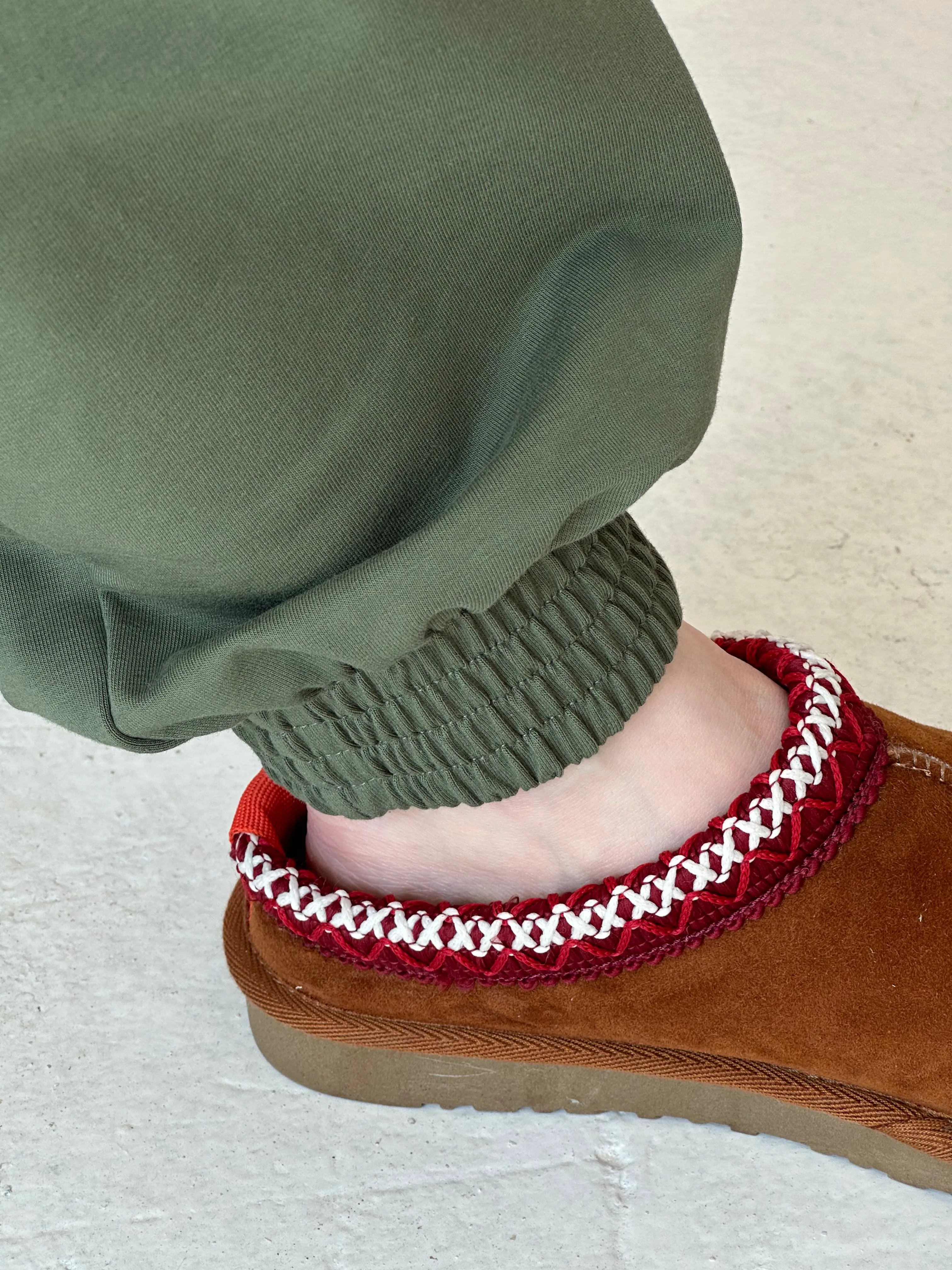 White's autumn slippers