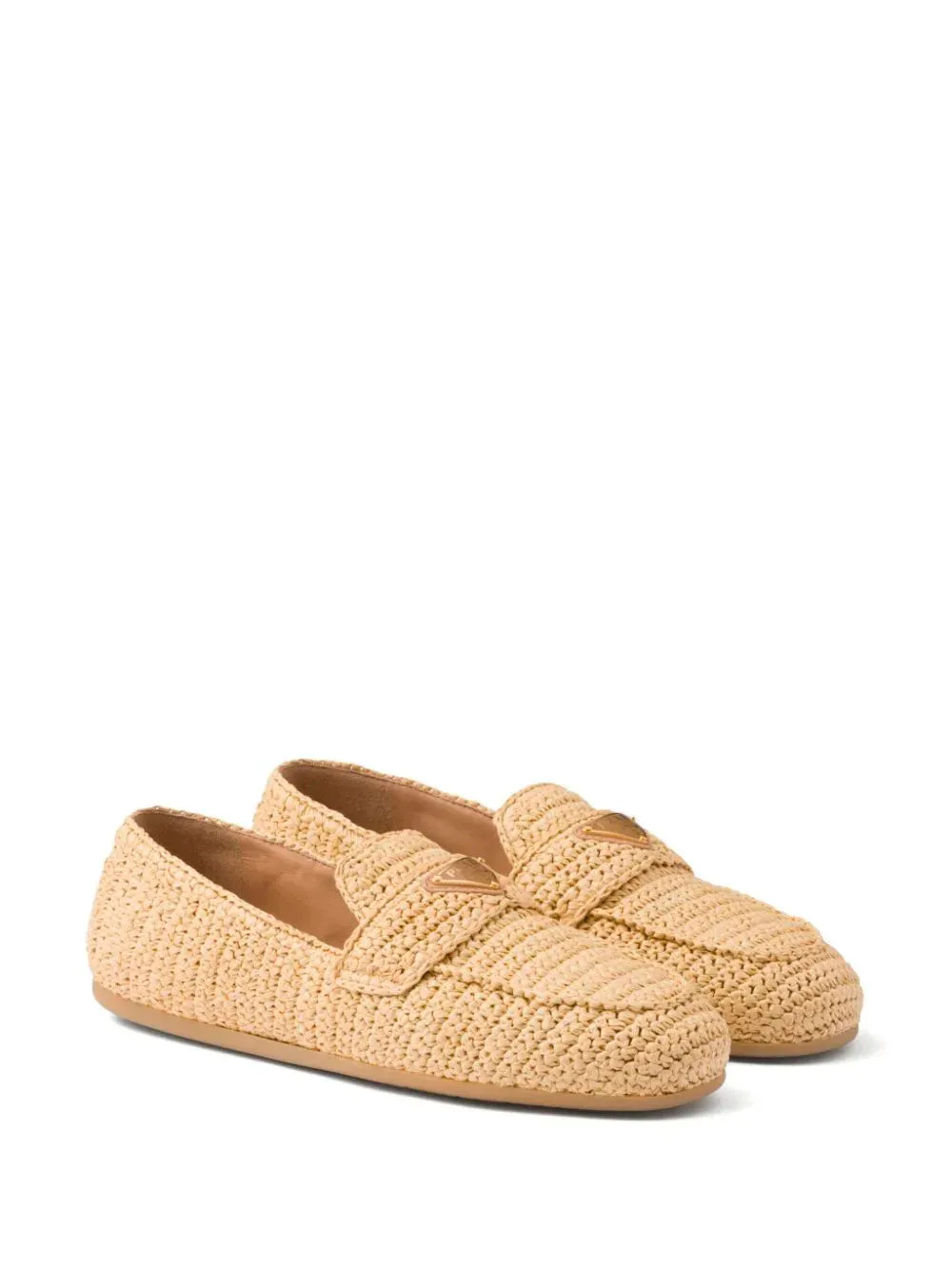 Woven loafers